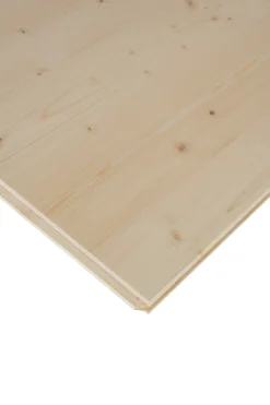 3 Schichtplatte Fichte 125 x 62,5 cm 19 mm Nut + Feder
