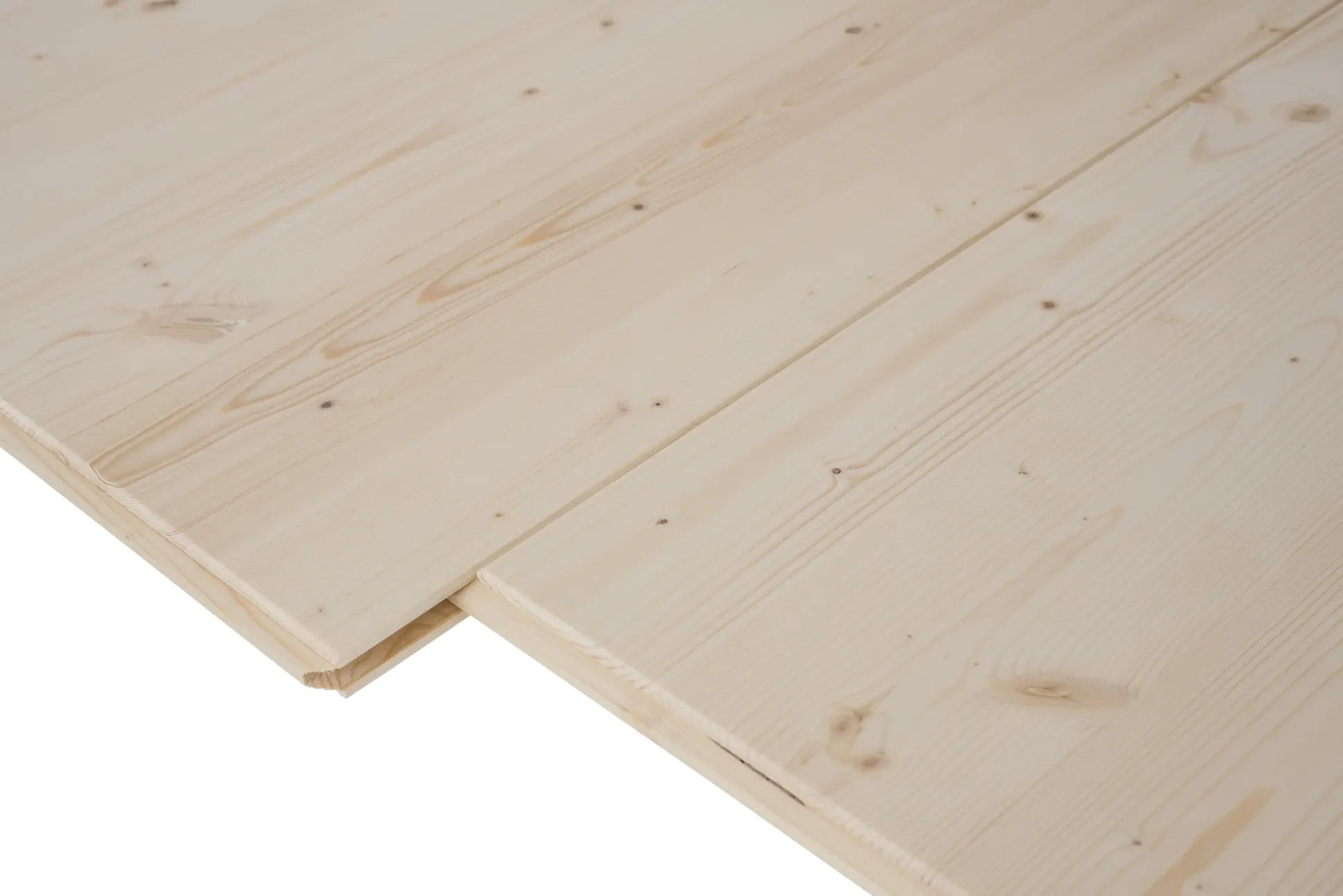 3 Schichtplatte Fichte 250 x 62,5 cm 19 mm Nut + Feder