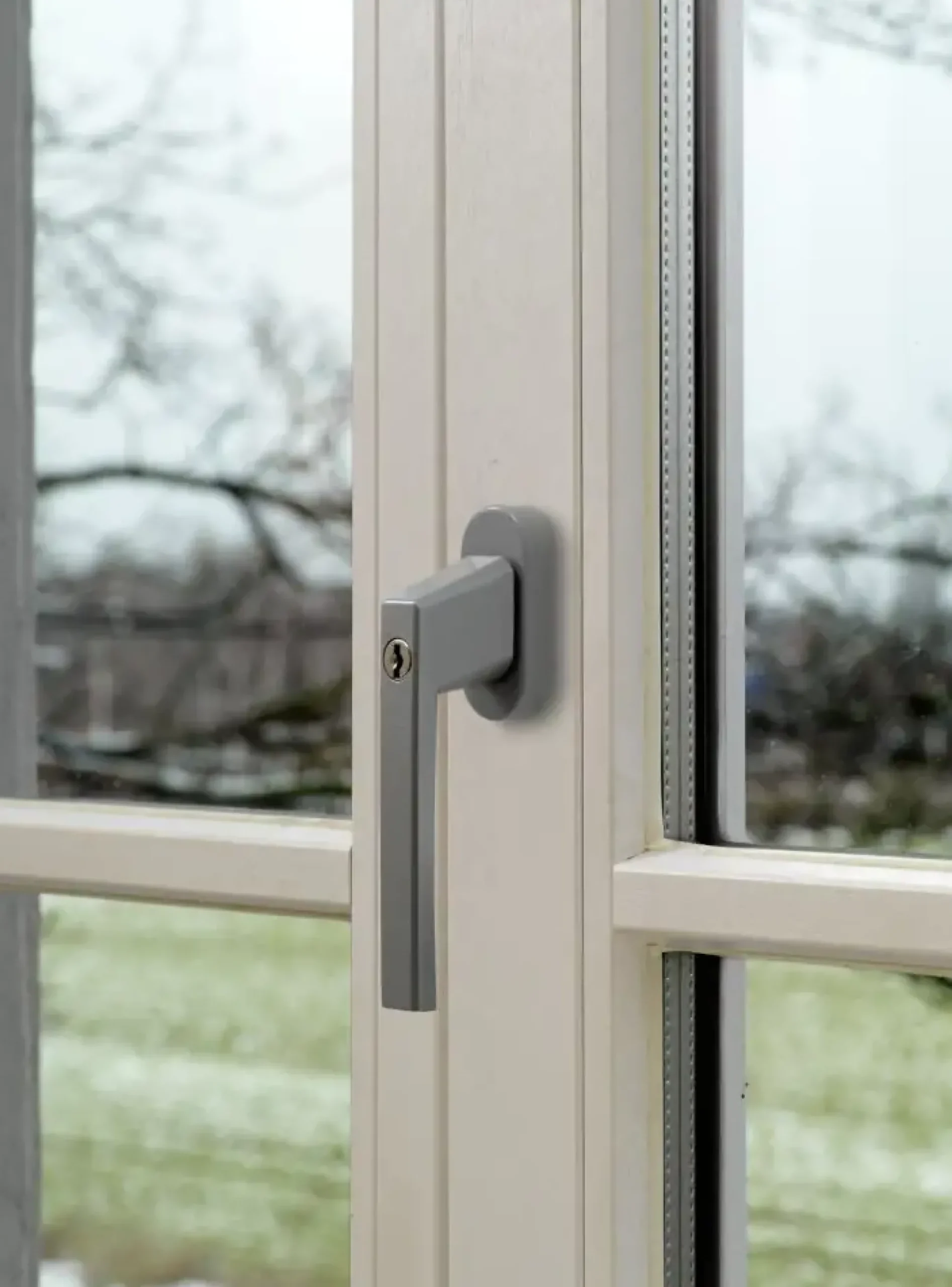 Abus Fenstergriff FG 110 silber