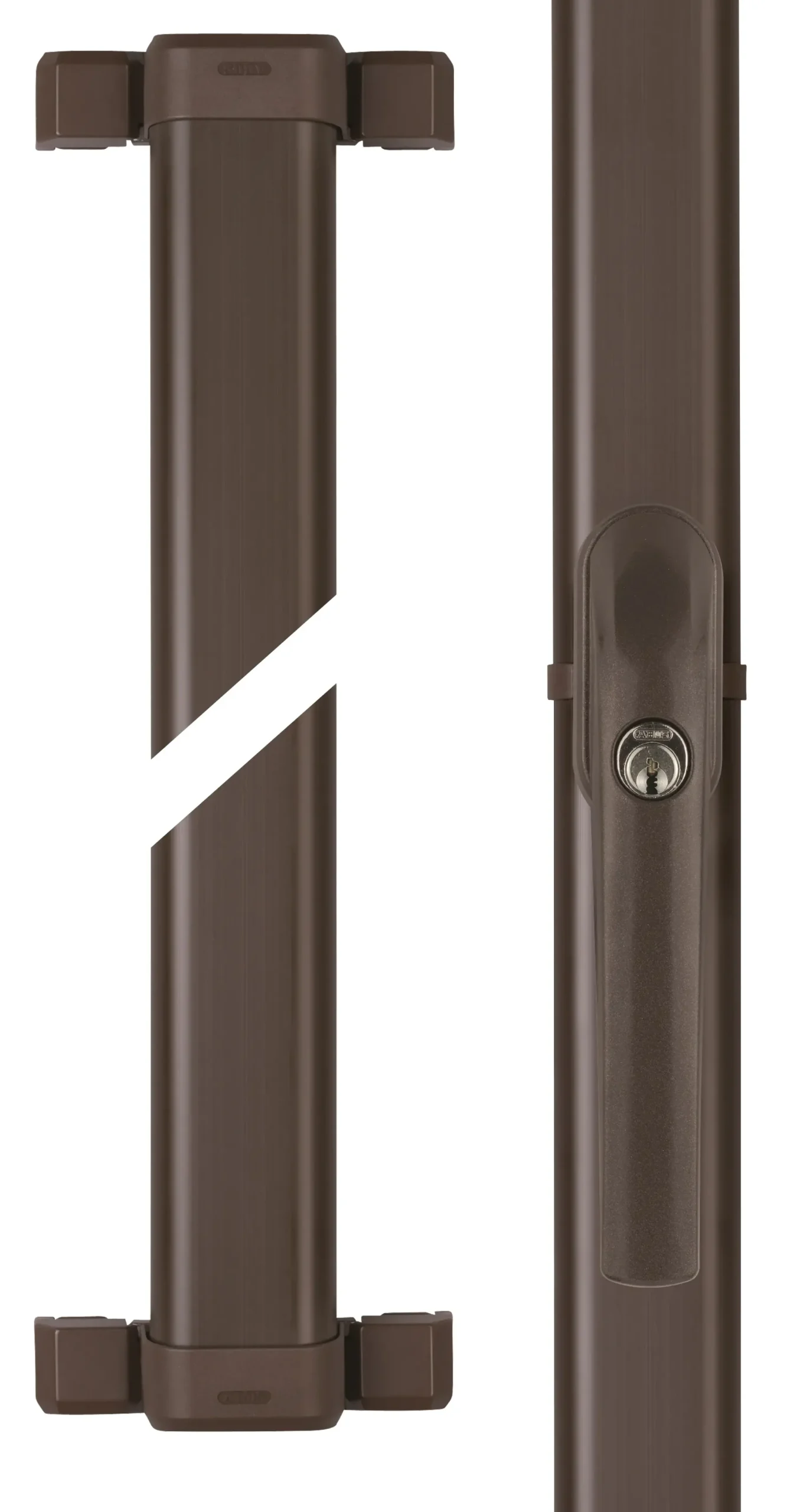 Abus Fensterzusatzschloss FOS550 braun
