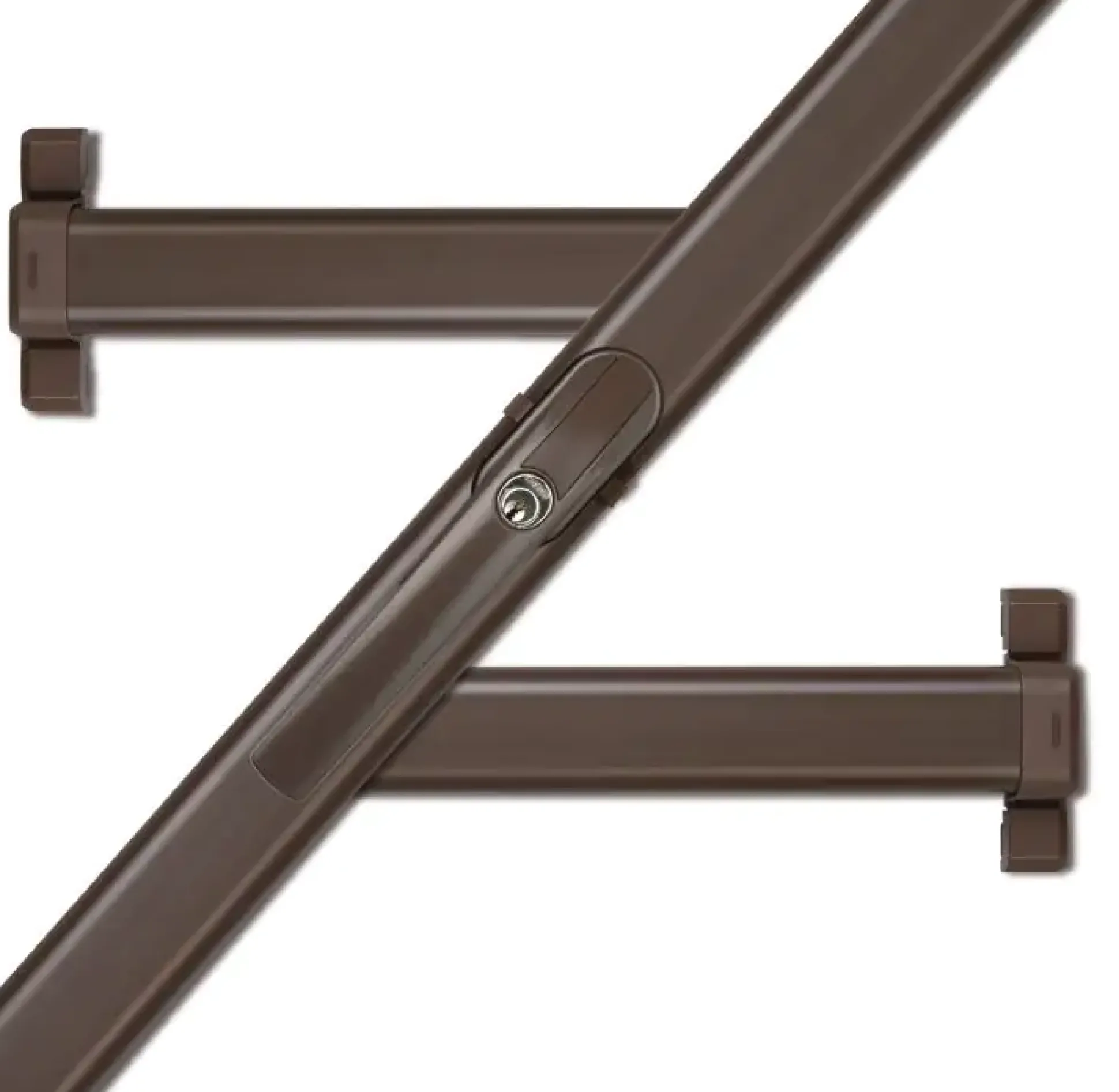 Abus Fensterzusatzschloss FOS550 braun