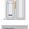 Abus Fensterzusatzschloss FTS88 weiß