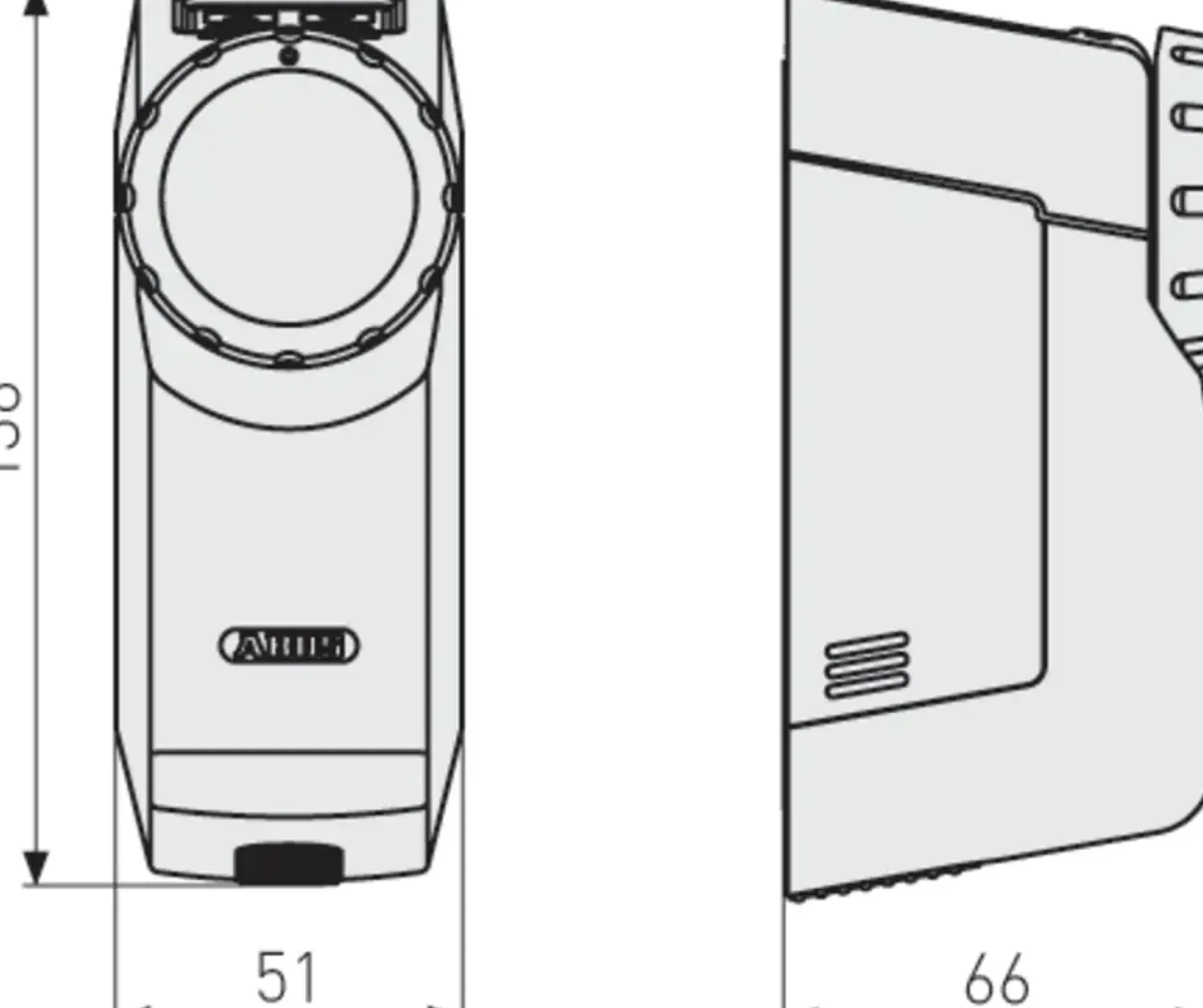 Abus HomeTec Pro Funk-Türschlossantrieb CFA3000W