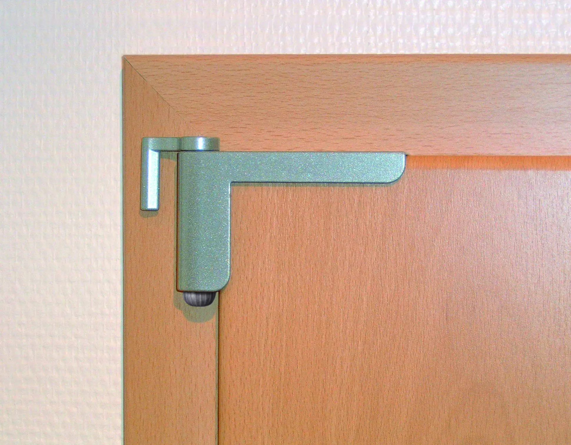 Abus Mini-Türschließer 2603 silber für Türen bis 20 kg