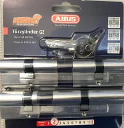 Abus Profilzylinder Set 10/30 mm, 30/30 mm, 35/45 mm
