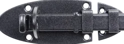 Alberts Duravis Schlossriegel schwarz diamant, 90 x 44 mm