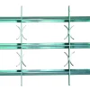Alberts Fenstergitter Amsterdam 105 x 60 x 70 cm, galvanisch blau verzinkt