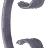 Alberts Geländerschnörkel 40x93mm Stahl, roh