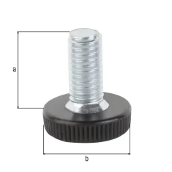 Alberts Stellschraube 30 x 25 mm 4-teilig