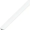 alfer Abdeckprofil 1 m, 16 mm PVC (Kunststoff) glatt weiss