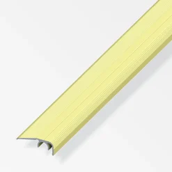 alfer Abschluss-Profil 1 m, 32 x 12.5 mm Aluminium eloxiert messing