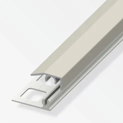 alfer Abschluss-Profil 1 m, 19.5 x 7 mm Aluminium eloxiert titan
