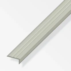 alfer Abschlussprofil 1 m, 25 x 10 mm PVC (Kunststoff) glatt graubeige