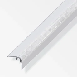 alfer Abschluss-Profil, 27 mm 2 m, 32 x 27 mm Aluminium eloxiert silber