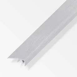 alfer Abschluss-Profil, 12,5 mm 2 m, 32 x 12.5 mm Alu eloxiert grau