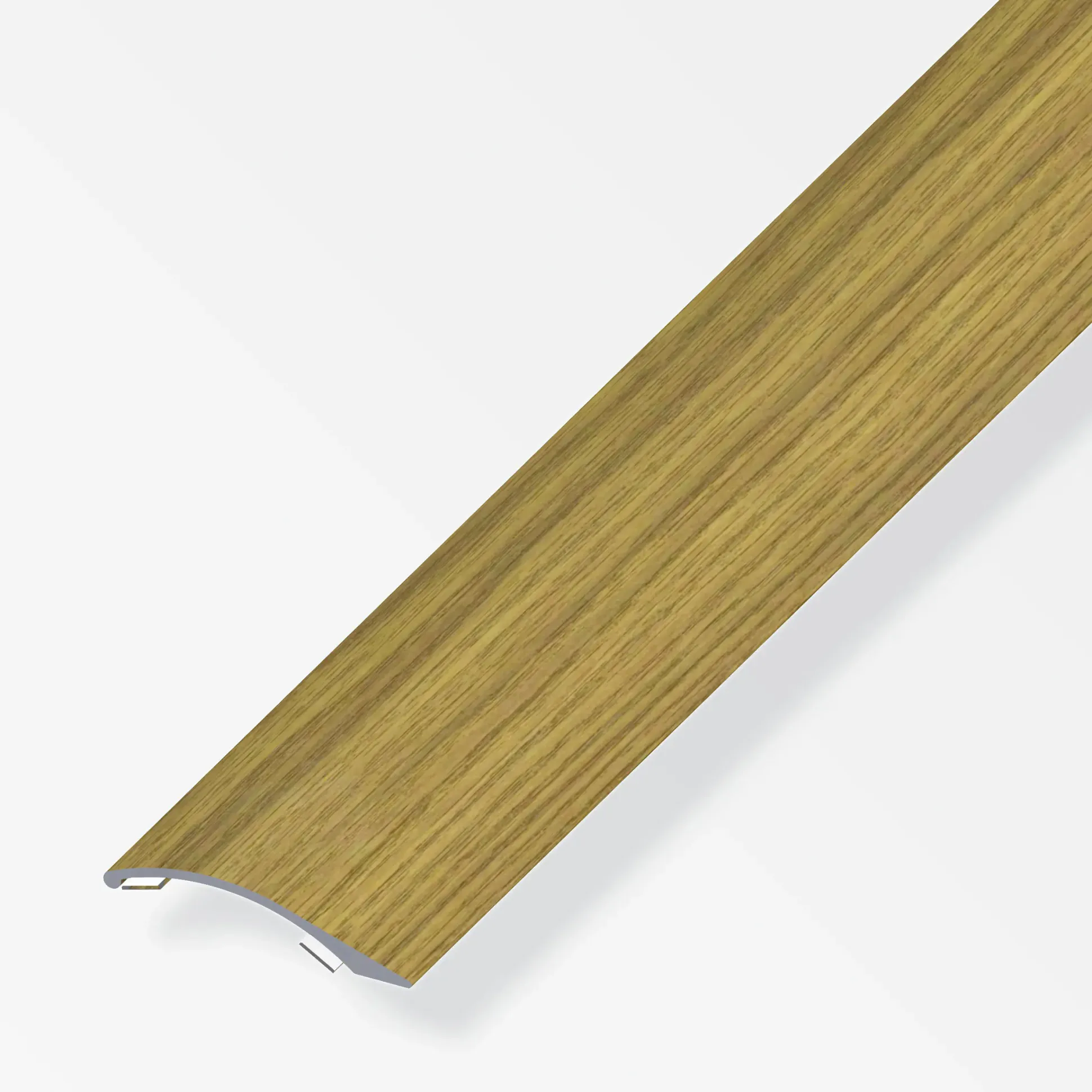 alfer Ausgleichsprofil 1 m, 38.5 x 7.5 mm Alu beschichtet sublimiert eiche