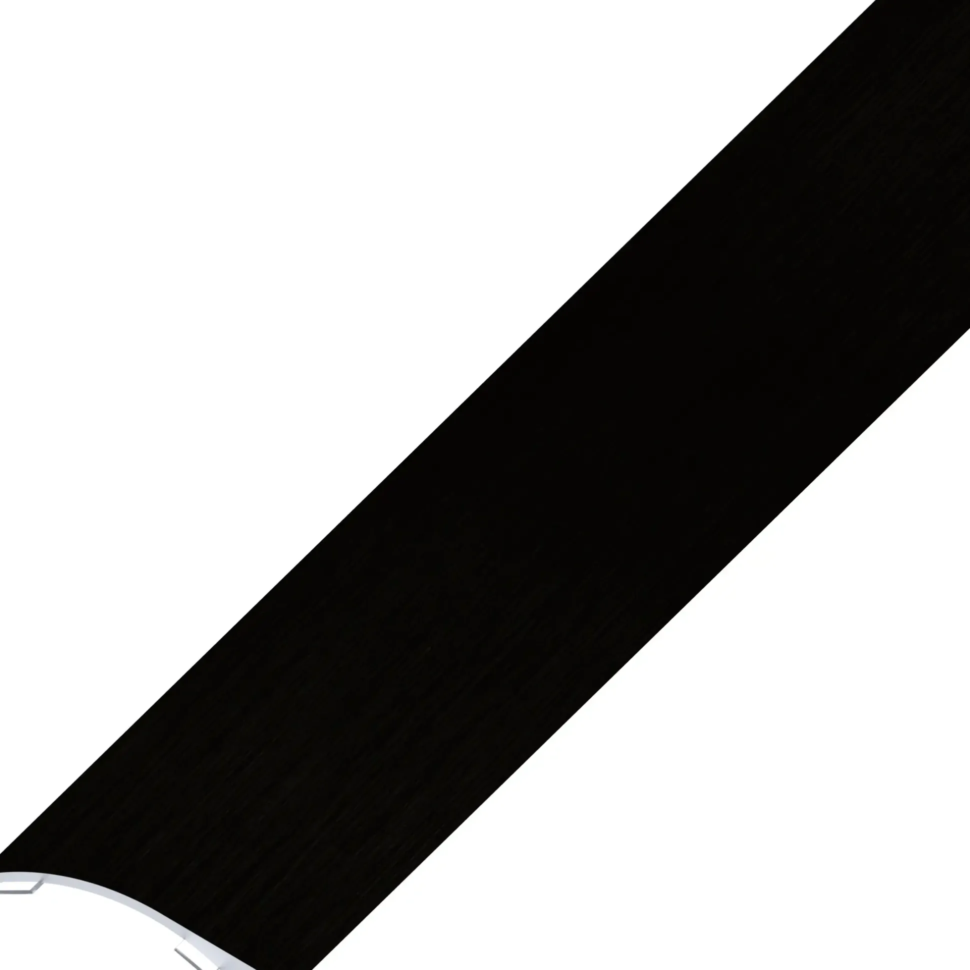 alfer Ausgleichsprofil 1 m, 38.5 x 7.5 mm Alu eloxiert gebürstet schwarz