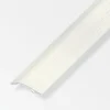 alfer Ausgleichsprofil 1 m, 38.5 x 7.5 mm Alu eloxiert Edelstahl Optik