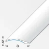 alfer Ausgleichsprofil 1 m, 38.5 x 7.5 mm Alu beschichtet sublimiert buche