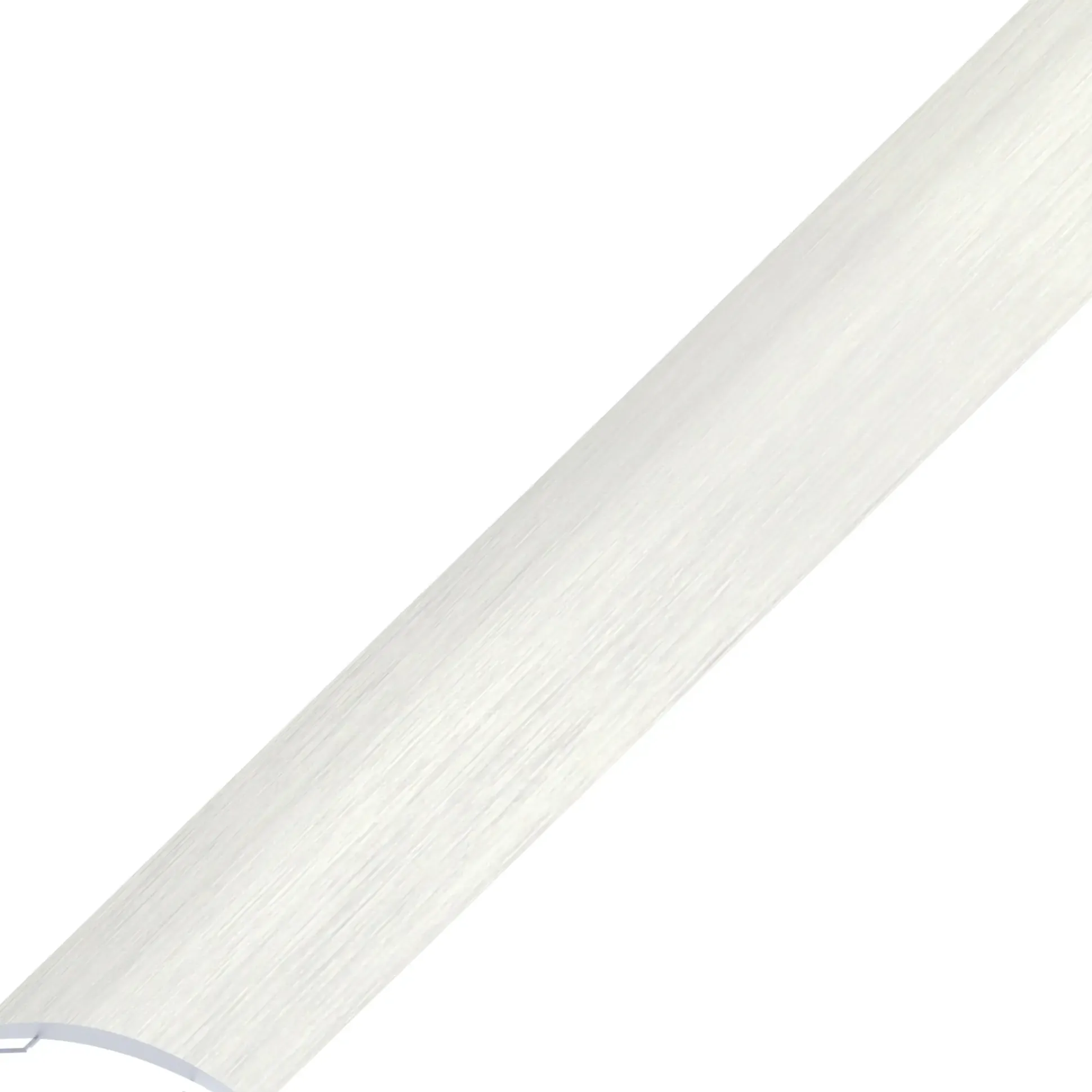 alfer Übergangsprofil 1 m, 30 x 5 mm Alu eloxiert gebürstet Edelstahl Optik