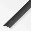 alfer Übergangsprofil 1 m, 30 x 5 mm PVC (Kunststoff) glatt schwarz
