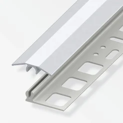 alfer Übergangs-Profil 2 m, 25 x 7 mm Aluminium eloxiert silber