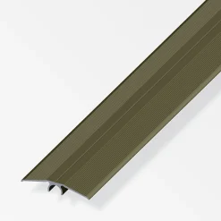 alfer Übergangsprofil 1 m, 46 mm Aluminium eloxiert bronze