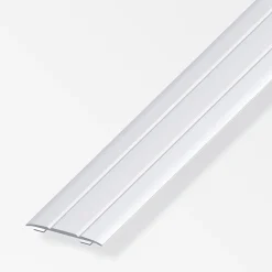 alfer Übergangsprofil 1 m, 37 x 2.5 mm Aluminium eloxiert silber
