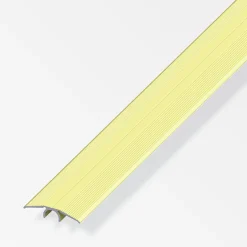 alfer Übergangs-Profil 2 m, 33 mm Aluminium eloxiert messing