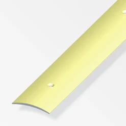 alfer Übergangsprofil 2 m, 50 x 5 mm Aluminium eloxiert messing