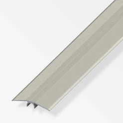 alfer Übergangsprofil 1 m, 46 mm Aluminium eloxiert titan
