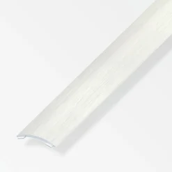 alfer Übergangsprofil 1 m, 20 x 2.5 mm Alu eloxiert Edelstahl Optik