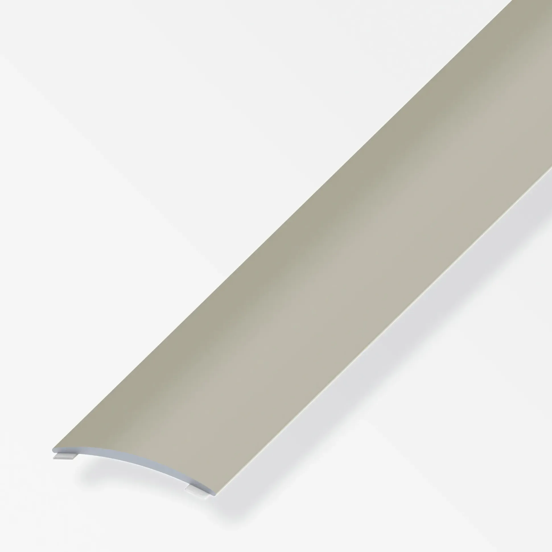 alfer Übergangsprofil 1 m, 40 x 5 mm Aluminium eloxiert titan