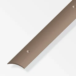 alfer Übergangsprofil 1 m, 30 x 5 mm PVC (Kunststoff) glatt braun, braun