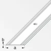 alfer Übergangsprofil 2 m, 30 x 2 mm Aluminium eloxiert bronze