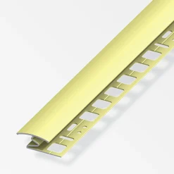 alfer Übergangsprofil 1 m, 26 x 8 mm Aluminium eloxiert messing