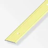 alfer Übergangsprofil 1 m, 30 x 2 mm Aluminium eloxiert messing