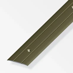 alfer Übergangsprofil 1 m, 37 x 2.5 mm Aluminium eloxiert bronze