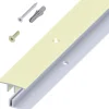 alfer Übergangs-Profil und Träger-Profil 2 m, 33 x 7 - 15 mm Alu champagn