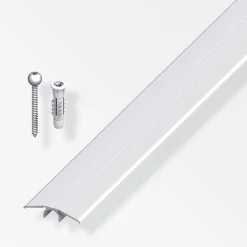 alfer Übergangs-Profil und Dübel-System 0.9 m, 33 mm, Alu, eloxiert, silber
