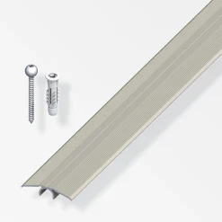 alfer Übergangs-Profil und Dübel-System 0.9 m, 33 mm, Alu, eloxiert, titan
