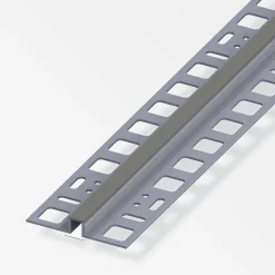 alfer Dehnfugenprofil 1 m, 10 x 8 x 21 mm PVC (Kunststoff) glatt betongrau