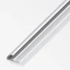 alfer Einfassprofil 1 m, 26 x 13 mm Aluminium eloxiert silber