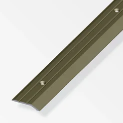 alfer Flachabschlussprofil 1 m, 30 x 5 mm Aluminium eloxiert bronze