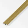 alfer Fugenabdeckprofil 1 m, 6 x 25 mm Alu beschichtet sublimiert eiche