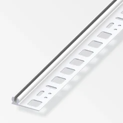 alfer Kunststoff-Träger-Profil + alfer®-fix 2 m, 8.5 x 30 mm weiss