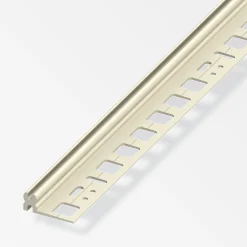 alfer Kunststoff-Träger-Profil + alfer®-fix 2 m, 11 x 30 mm elfenbein