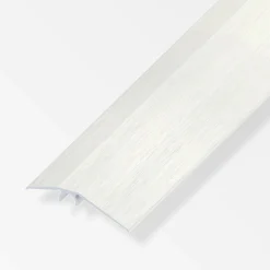 alfer Niveauausgleichs-Profil 1 m, 56 mm Alu eloxiert Edelstahl Optik