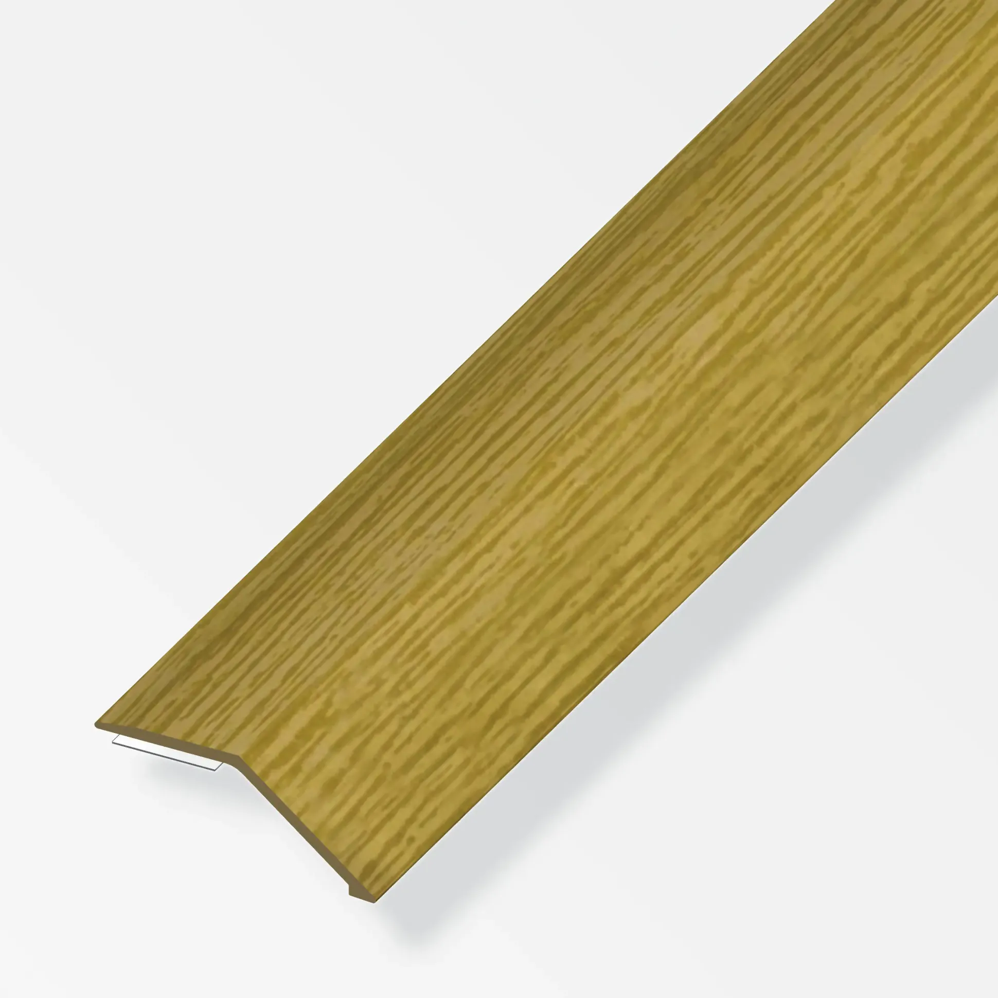 alfer Niveauausgleichs-Profil 1 m, 34 x 8 mm PVC (Kunststoff) glatt eiche