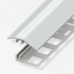 alfer Niveauausgleichs-Profil 1 m, 31 x 7 mm Alu eloxiert Edelstahl Optik